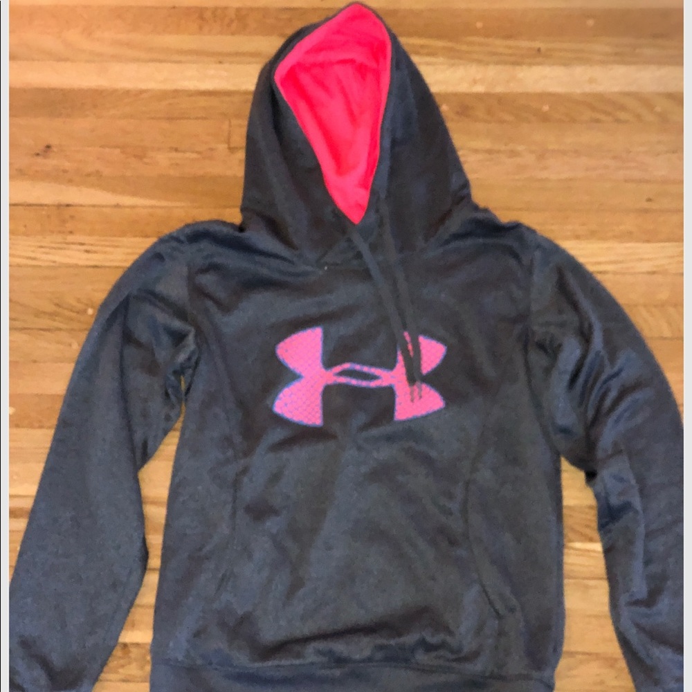 Under Armour Storm Sweatshirt Pink and Blue